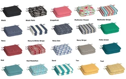 Outdoor Seat Pad, Set of Two. It is the perfect addition to your standard patio and folding chairs. wide x 15.5 in....