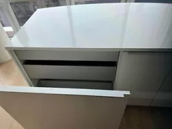 Unique opportunity to buy luxury PoggenPohl kitchen island, made in Germany. Quartz solid countertop. Pickup ONLY from...