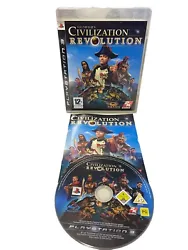 Civilization Revolution PS3 PAL Release Playstation Video Game