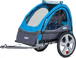 You and your little one are good to go with the InStep Take 2 Bike Trailer. This lightweight trailer has a universal...