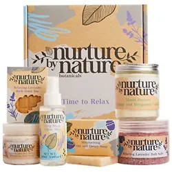 Containing the ultimate mix of Nurture by Nature products to soothe you. Nurturing you is in our nature. 🛁6 high...