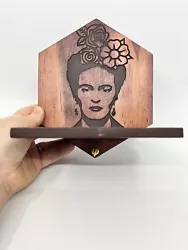 This listing is for this beautiful handmade Frida Kahlo wall shelf and key hook. It’s in excellent condition. I never...