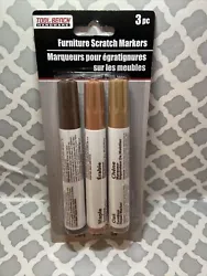 Tool Bench Hardware Furniture Scratch Markers Pack of 3~ Cherry, Oak, Maple. Condition is 