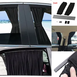 2 x Car Window curtains. We suggest 50cm length for front seat is better, avoid blocking the rearview mirrors. Filter...