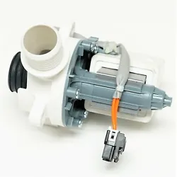 Drain pump removes water from the washer during the drain portion of the cycle. Designed to fit specific General...