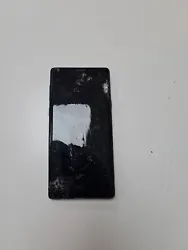 Samsung Galaxy Note9 SM-N960 téléphone tordu avant et arrière cassé ne sallume pas vendu pour pièces sans chargeur