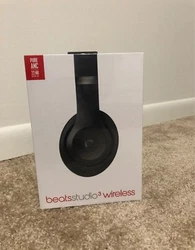 Beats by Dr. Dre Studio3 Over the Ear Wireless Headphones - Black.