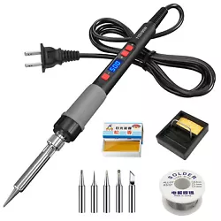Feature Upgraded Ceramic Heating Core - 15s fast heating,heat-up is three times faster than other soldering iron.Using...