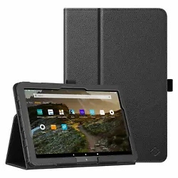 Kindly Note :it is only fit for Newest Amazon Fire HD 10 and HD 10 Plus 11th 2021. Cover contains flip capability to...