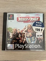 Jeu Astérix & Obélix Contre César / Playstation One PS1 / Collector / Cryo Pathé.