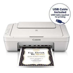 Print page after page with the PIXMA MG2522 a??. The MG2522 wired inkjet all-in-one color printer fits perfectly on a...