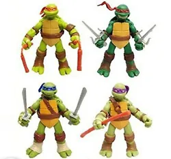 5 、 Perfectly replicate the characters from the Teenage Mutant Ninja Turtles TV series. 4 、 Good for Fans...