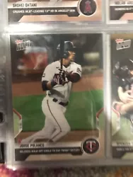 Jorge Polanco - 2021 MLB TOPPS NOW® Card 228 DELIVERS WALK OFF SINGLE Twins