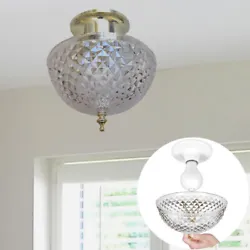 For years Evelots has provided unique products. Installs in seconds! Instantly transform an unsightly bare bulb into an...