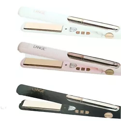 LAnge Le Reve hair straightener. Curved edges and rounded barrels allow you to curl as well as straighten. 9 360-degree...