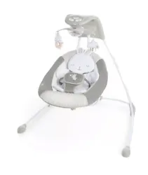 Ingenuity InLighten Twinkle Tails Cradling Swing for Infants/Baby Has only been assembled to test functionality. Dent...