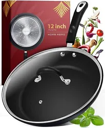 About This ItemSuitable for all stovetops including induction - unlike competing for nonstick pans, the Home Hero chef...