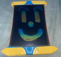 Boogie board tablet reusable excellent condition rainbow w/ textured writing.