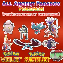Looking for Pokémon Violet exclusive paradox?. How to trade in Pokémon Scarlet & Violet These Pokémon are 100% safe...