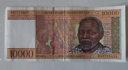 Valeur10000 francs ou 2000 ariary (2000 MGA). ROA ARIVO ARIARY. deux-mille Ariary. Banque Centrale de Madagascar. État...