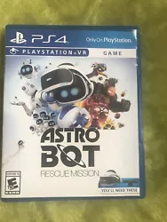 Astro Bot: Rescue Mission (PlayStation PS4 VR, 2018). Condition is Like New. Shipped with USPS Priority Mail.Plays...