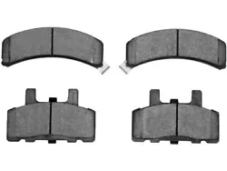 Stable Friction Performance Across A Wide Temperature Range. Notes: 3000 Ceramic Brake Pads -- 6 Lug Wheels; Required...