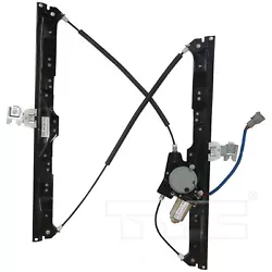 Power Window Motor and Regulator Assembly. The en gine types may include 5.6L 5552CC V8 FLEX DOHC Naturally...