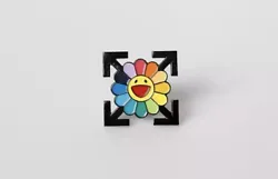 Takashi Murakami x off white complexcon Flower pin Condition is New. You will recieve the item shown in the picture so...