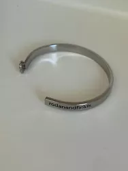 Rodan + Fields #RodanandFields Silver Bracelet Small Wrist 6” Signed.