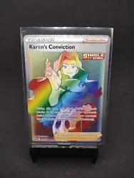 Rainbow Karens Conviction Secret Rare 216/198