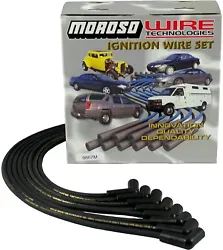 Moroso Mag-Tune wire sets are available in both universal and custom fit applications. The custom fit applications are...