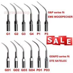 Note: G1,G2,G3,G4,G5,G6,P1,P3,P4 is suitable for WOODPECKER and EMS dental scalers. For Woodpecker/EMS. FDA for Scaler...