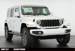 This ALL NEW 2024 Jeep Wrangler High Altitude 4XE is equipped with the 2.0L I4 turbo engine and 8 speed automatic...