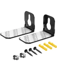 Universal Soundbar Mount Heavy Duty & Deep L Bracket Sound Bar Wall Mount Shelf.