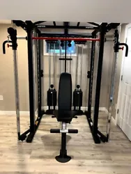 Inspire SCS Smith Cage System: Power Cage, Smith Machine (30 lbs.). Included Accessories: 2 x Multi-Ring D Handles, 2 x...
