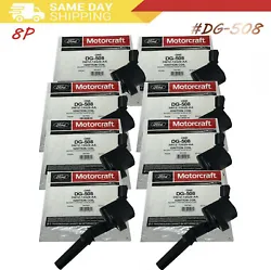 These DOES NOT fit the 2004 and newer F-150 with the 5.4L V8 engine. 8 X Ignition Coils Motorcraft DG-508. V8 4.6L /...