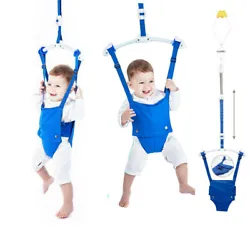 Do not use the product as a swing. - The strap adjusts easily to stay just the right height for babys busy feet. - The...