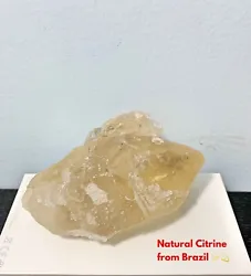 Natural Citrine is a great crystal to connect with prosperity, creativity and bring abundance to you. Citrine carries...
