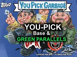 You Pick to complete your set. Green Parallels!