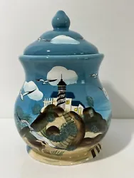 Beachy /Lighthouse / Seagulls. HEARTFELT Kitchen Creations. Coastal Cookie Jar. See photos for more details. If your...
