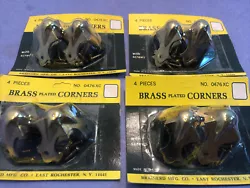 4 sets of 4 corners NOS on card