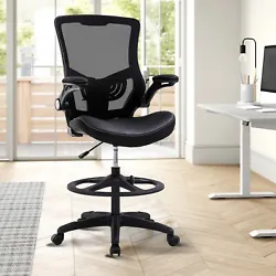 The desk chair can bear the weight of 250lbs. ✔️EXECLLENT COMFORT - Our desk chair using high density sponge...