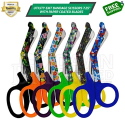✂️HEAVY DUTY PAPER COATED EMT TRAUMA SHEARS The Paper Coated EMT Trauma Shears are a Premium Grade Stainless Steel...