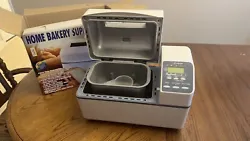With 10 different settings/programs, you can create your perfect loaf size of up to 2 lbs. The machine also features a...