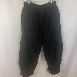 Vintage Nike Mens Air Jordan Black Retro Track Pants Size XL Nylon Zip Ankle Flaws:  None