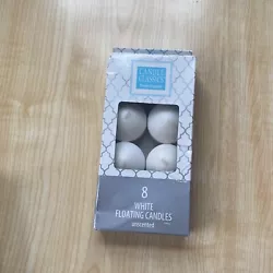 Candle ClassicsUnscented New In Box