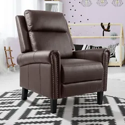 1 x Recliner Chair. Included Components: Chair Base, Left Armrest, Right Armrest, Backrest. Color: Brown.