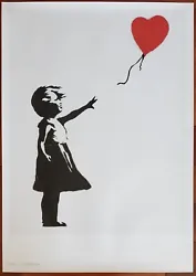 Banksy is a living example that art can change the world. Girl with Balloon is a 2002-started London series of stencil...