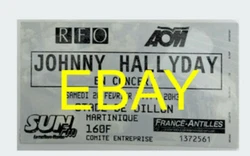 Martinique Fevrier 1999. Ticket / Billet de concert.