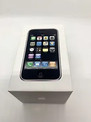 Boîte vide iPhone 3G Apple France. Bon état général. Pas d’accessoire, documentation et emballage d’origine...